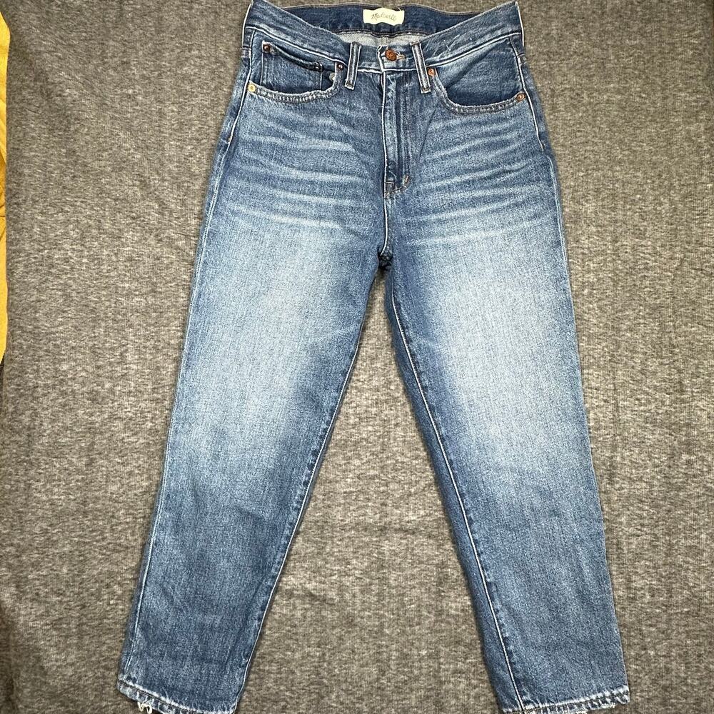 Madewall jeans The Momjean womans size 27P high‎ rise comfort stretch